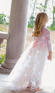 img 1 attached to Carat Lovely Communion Dresses 👗 with Sleeves - Perfect for Girls' Clothing review by Caitlin Marie