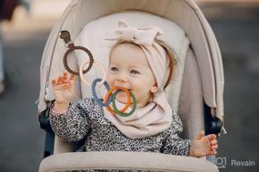 img 2 attached to 👶 Stylish MG Attachable Teether