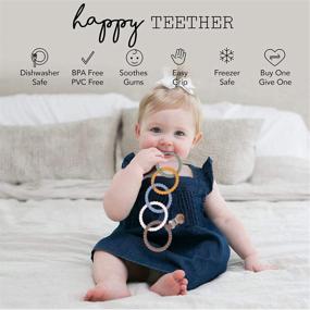 img 1 attached to 👶 Stylish MG Attachable Teether
