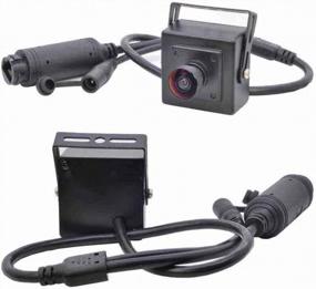 img 1 attached to Скрытая IP-камера 4MP PoE с широкоугольным объективом и ИК-фильтром для наблюдения в помещении - мини-сетевая IP-система BlueFishCam для видеонаблюдения