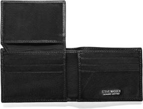 img 1 attached to Steve Madden Leather Capacity Attached Men's Accessories in Wallets, Card Cases & Money Organizers