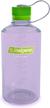 sustainable and eco-friendly 32 oz water bottle | nalgene sustain tritan bpa-free with 50% recycled plastic material and narrow mouth logo