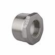 stainless steel reducing hex bushing - 3/4" male npt to 1/2" female npt fitting for pipe and hose (pack of 1) logo