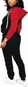 img 1 attached to Women'S Jogging Suits: Nimsruc Two Piece Outfits For Casual Tracksuit