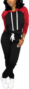 img 4 attached to Women'S Jogging Suits: Nimsruc Two Piece Outfits For Casual Tracksuit