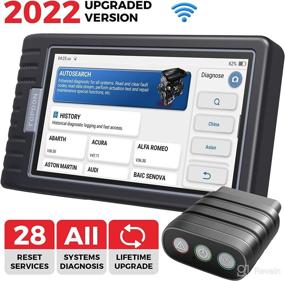 img 4 attached to 🔍 Topdon AD800BT Scan Tool - Lifetime Free Update, OBD2 Diagnostic Scanner with All Systems Diagnosis & 28 Resets, IMMO/TPMS/BMS/DPF/Throttle/Injector Coding/Oil Reset/ABS Bleed/AutoVIN (Wireless)