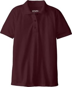 img 1 attached to Genuine Styles Available Classic Burgundy Girls' Clothing - Tops, Tees & Blouses