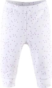 img 1 attached to 👑 The Peanutshell Pastel Baby Pants Set for Baby Girls - 5 Pack in Purple, Grey, & Mint - Newborn to 24 Month Sizes: High-Quality and Cute Bottoms for Your Little Princess!