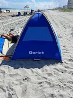 img 1 attached to UPF 50+ UV Protected Gorich Beach Tent Sun Shelter Canopy For 3-7 People, Lightweight And Easy To Set Up Cabana Beach Shade Tent review by Kenny Rossi