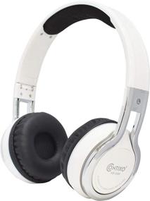 img 4 attached to 🎧 Contixo KB-2600 Wireless Headphones for Kids - Kid-Proof 85dB with Volume Limiting - Built-in Mic - SD Card Slot - Bluetooth Headphones for iPhone/iPad/Smartphones/Laptop/PC in White