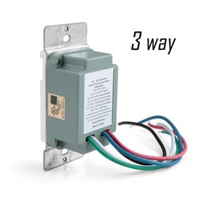 img 3 attached to ECOELER 3-Way Motion Sensor Light Switch, Neutral Wire Required | UL Listed & FCC Approved Indoor Activated Switch | 1 Pack
