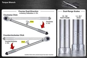 img 3 attached to Точный инструмент Precisebuilt 10 150 1 4 20 7 с двойным направлением крутящего момента