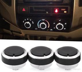 img 1 attached to 🔧 VCiiC Control Knob Heater A/C or Fan for Toyota Tacoma: Perfect Replacement for Lost or Damaged Knobs