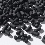 🐟 enhance your aquarium's filtration with minxue activated carbon bamboo charcoal pellets: a clearer alternative to coal filter media logo