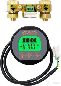 img 4 attached to 🔋 QWORK Battery Monitor Voltmeter Ammeter: Accurate Voltage & Current Range 8V-80V, 0-100A Meter for Auto Car Motor Boat Caravan RV