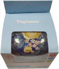 img 3 attached to Flower Powder Case With Puff: Keep Baby And Mom'S Skin Healthy And Fresh!