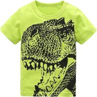 dinosaur shirts for boys - 🦖 howjojo cotton graphic clothing, tops, tees & shirts logo