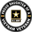 military vet shop daughter vietnam logo