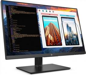 img 2 attached to HP Z27 4K UHD 🖥️ LED Business Monitor, 27 Inches, 1JS08A8#ABA