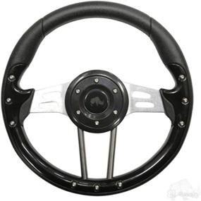 img 2 attached to 🚗 Enhanced RHOX Aviator 4 Golf Cart Steering Wheel in 5 Vibrant Colors for Enhanced Maneuverability