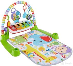 img 4 attached to Fisher Price Deluxe Kick Play Piano Activity & Entertainment ~ Activity & Entertainment