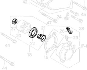 img 3 attached to 0108 006 Совместимый с цилиндром перехватчик CBR1100XX