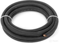 ⚡️ ewcs brand 4/0 gauge black welding cable - 15 feet | 100% copper, 600 volt industrial-grade flexible wire logo