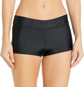 img 4 attached to Speedo Womens Swimsuit Bottom Boyshort Women's Clothing : Swimsuits & Cover Ups