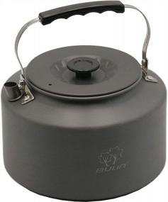 img 4 attached to Bulin Portable 2.2L Camping Kettle: Perfect For Outdoor Hiking And Camping Adventures