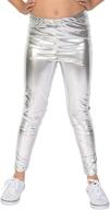 fitcat toddler leather strech leggings girls' clothing : leggings logo