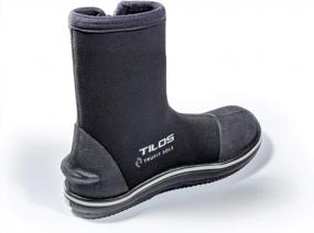 img 3 attached to 👢 Tilos TruFit Scuba Dive Boots: Truly Ergonomic Scuba Booties, 3mm Short, 3mm Titanium, 5mm Titanium, 5mm Thermowall, 7mm Titanium