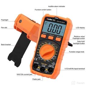 img 3 attached to Ruoshui Digital Multimeter: Portable True RMS 2000 Counts Ohmmeter with LCD Backlight Display