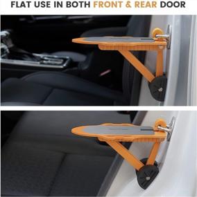 img 3 attached to Angle-Adjustable Foldable Car Door Step With Anti-Slip Design And Storage Bag - Easier Access To Vehicle Rooftop | HEYTRIP Upgrade