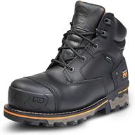 👞 timberland pro waterproof industrial construction men's shoes: top-rated for work & safety logo