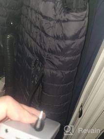 img 5 attached to Мужской жилет с подогревом CONQUECO, легкая непромокаемая верхняя одежда, жилет, пальто для улицы