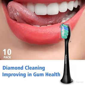 img 3 attached to 🪥 Enhanced Telesonic Replacement Electric Tooth Brush - Experience Ultimate Protection with ProtectiveClean