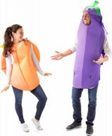 забавные костюмы фруктов и овощей для пар, 2 костюма на хэллоуин без шнуровки для женщин и мужчин, один размер подходит всем логотип