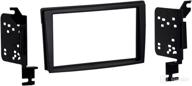 🚗 metra 95-7502b double din dash installation kit for mazda mpv vehicles (black) - fits 2000-06 models логотип