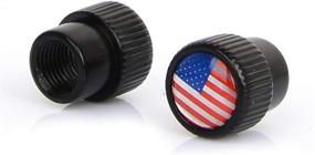 img 1 attached to American Flag Valve Stem Cap Tires & Wheels at Accessories & Parts