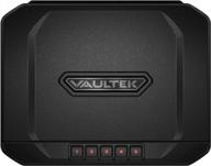 vaultek ve20 quick access portable safe with auto open lid, security cable & rechargeable battery logo
