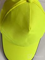 img 1 attached to 🧢 Korntex Boys' High-Viz Yellow Cap - KXCAPG54, One Size: Stay Visible and Safe! review by Toby Galbraith