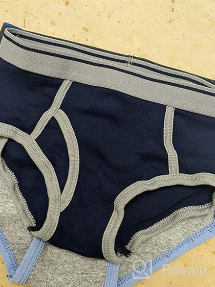 img 1 attached to 🦖 Dinosaur Sports Briefs 8 Pack: Boys Trimfit Clothing - Stylish and Comfortable review by Joseph Morris