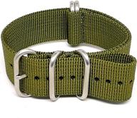 🕒 daluca men's watches: ballistic nylon military watch bands logo