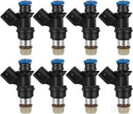 🚀 ocpty 8pcs fuel injectors engine part for chevy silverado, express, suburban & more: enhance performance and efficiency! логотип