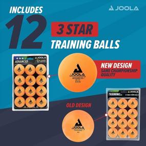 img 3 attached to JOOLA Training 3 Star Table Tennis Balls 12, 60, Or 120 Pack - 40+Mm Regulation Bulk Ping Pong Balls For Competition And Recreational Play - Fun As A Cat Toy - Indoor And Outdoor Compatible