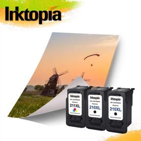 img 2 attached to 3 Pack Remanufactured Ink Cartridges for Canon PG 210XL & CL 211XL - Black and Color Combo - Compatible with Canon IP2700 IP2702 MP240 MP250 MP270 MP280 MP490 MP495 MP499 MX320 MX350 MX360 MX420