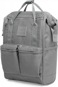 img 4 attached to Stylish DISA Backpack Purse For Women In Two Various Sizes
