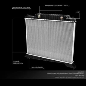 img 3 attached to DNA Motoring OEM RA 2609 Aluminum Radiator