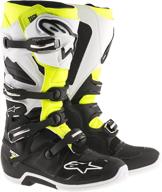 ботинки alpinestars enduro black orange логотип