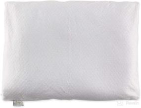 img 4 attached to Premium Bucky Kids White Duo Bed Pillow with Buckwheat/Millet Fill – 20x15 Size